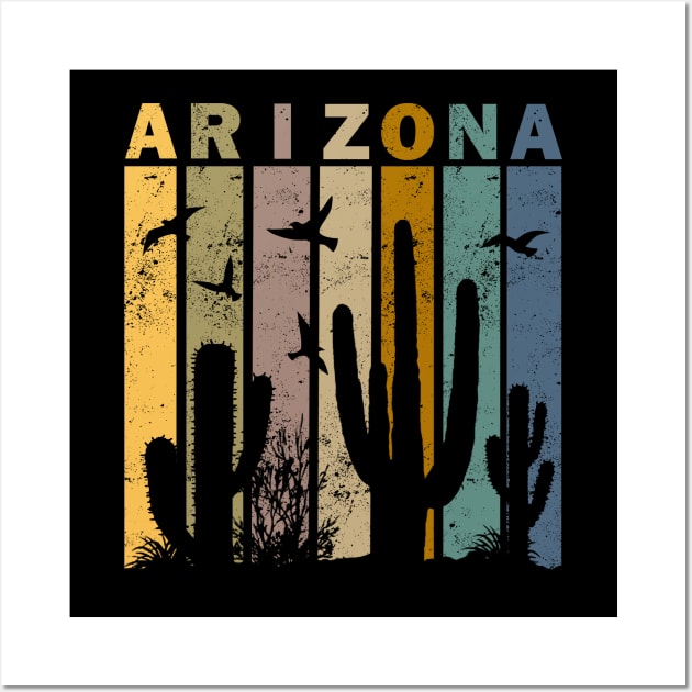 Arizona - Vintage Wall Art by valentinahramov